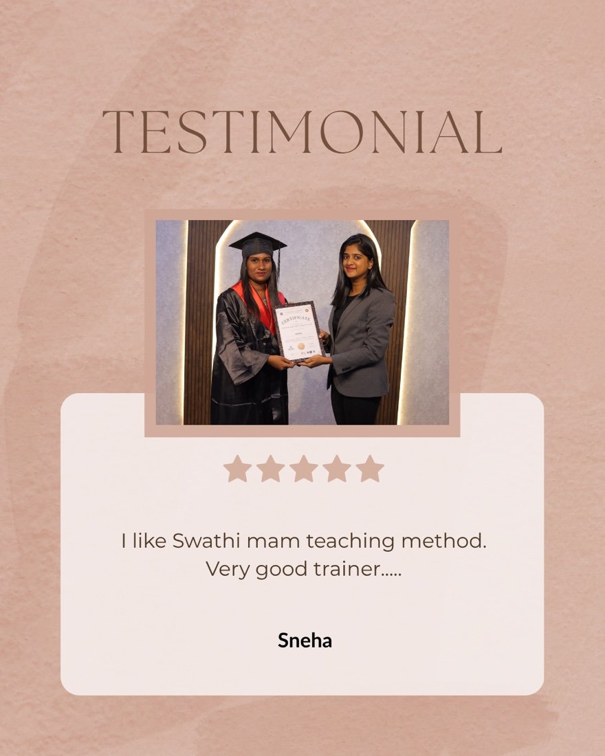 Student feedback for Glamspot Academy
